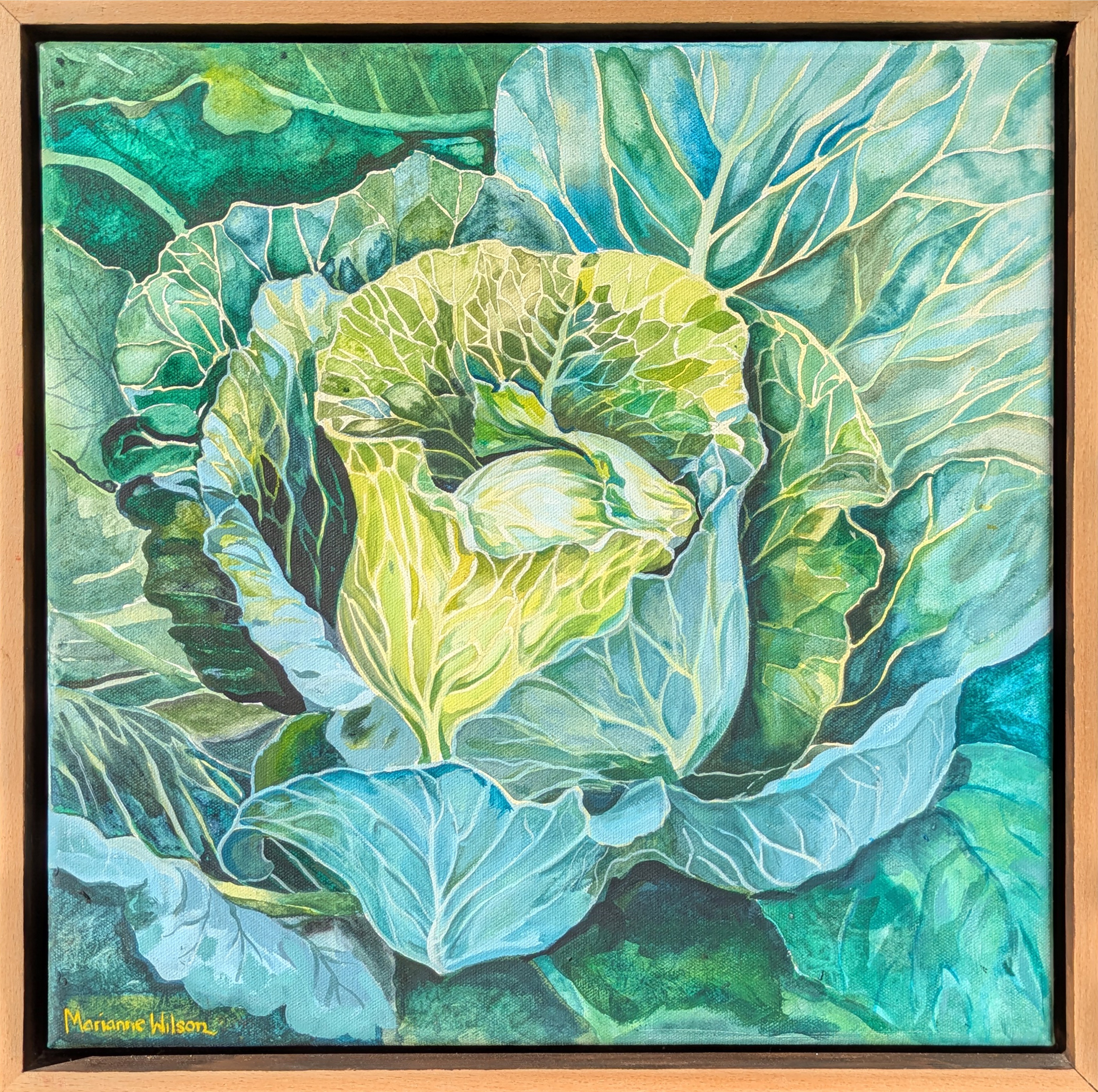 Cabbage Patch, Acrylic on Canvas
